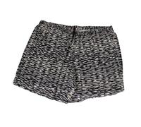 Abraxas Herren Badeshorts Zebra Schwarz-Weiß ? Große Größen Badehose mit modernem Animal-Print 8XL/38/