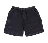 Abraxas Jeans-Bermuda mit Gummibund Herrenübergrößen bis 10XL, dunkelblau, Größe:3XL