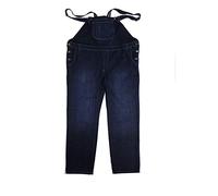 Abraxas Jeans Latzhose in Herrenübergröße, Stonewash-Blue, Größe:12XL