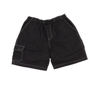 Abraxas Jogging Jeans Bermuda in Übergröße bis 10 XL, schwarz, Größe:5XL