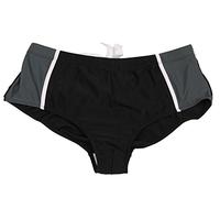 Abraxas Shorty Slip Badehose Herren- übergröße, anthrazit, Größe:8XL