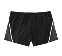 Abraxas Übergrößen Kasten-Badehose Moritz schwarz-grau, Größe:4XL