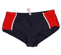 Abraxas Übergrößen Schicke Badehose Navy mit Rot 7XL