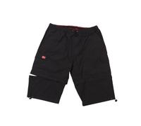 Abraxas Zipp-Off-Bermuda in schwarz, Größe:4XL