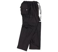 Abraxas Zipp-Off-Hose Übergröße, schwarz, Größe:6XL