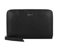 abro Adria Geldbörse Leder 15.5 cm black-gold