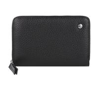 abro Adria Geldbörse Leder 15.5 cm black-nickel