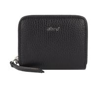 abro Leather Adria Zip Wallet S Black / Nickel