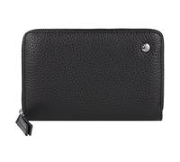 abro Adria Geldbörse Leder 15.5 cm black-nickel