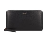 abro Adria Geldbörse Leder 19 cm schwarz
