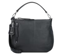 abro Adria Handtasche Leder 34 cm schwarz