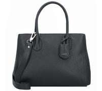 abro Adria Handtasche Leder 35 cm Laptopfach black-nickel