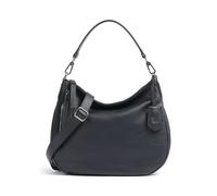 Abro Adria Juna Small Beuteltasche navy, genarbtes Rindsleder, Damen