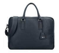 abro Adria Schultertasche Leder 39 cm navy