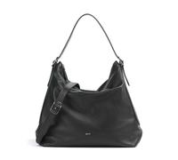 Abro Agave Carina Beuteltasche schwarz, genarbtes Leder, Damen