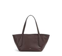 Abro Agave Carina Schultertasche dunkelbraun, Leder, Damen
