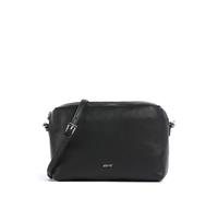 Abro Agave Kaia Umhängetasche schwarz, genarbtes Leder, Damen