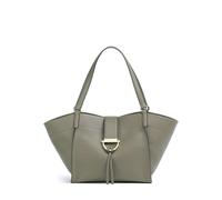 Abro Agave Temi Shopper taupe, genarbtes Leder, Damen