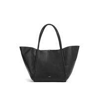 Abro Agave Willow Shopper schwarz, Leder, Damen