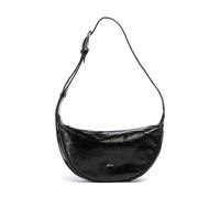 Abro Alias Soft By My Side Schultertasche schwarz, fein genarbtes Rindsleder, Damen