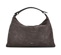 abro All in one Schultertasche Leder 50 cm grau