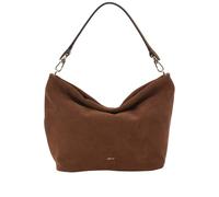 Abro Beuteltasche Ebony Hobo Suede Wood