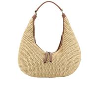 abro Beuteltasche Nana Small Raffia Maglia Natural Nut Damen
