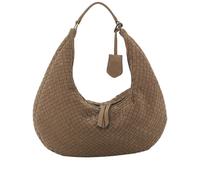 abro Beuteltasche Nana Suede Weaving Camel Damen