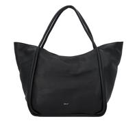 abro Willow Shopper Tasche Leder 50 cm schwarz