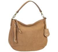 abro Juna Schultertasche Leder 34 cm braun