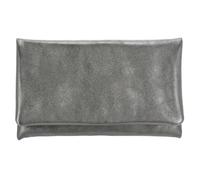 abro Leather Mimosa Clutch Bag S Guncolor