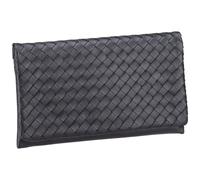 abro Clutch Piuma Weaving Black/Nickel Damen