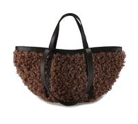 abro Cosmo Shopper Tasche Leder 44 cm braun