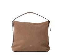 Abro Crossbody Bags - Hobo Bag Carina aus Veloursleder - Gr. unisize - in Braun - für Damen