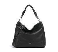 Abro Dalia Soley Beuteltasche schwarz, genarbtes Leder, Damen