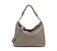Abro Dalia Soley Beuteltasche taupe, genarbtes Leder, Damen