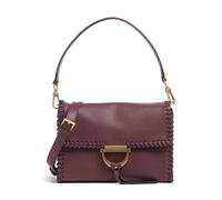 Abro Dalia Temi Stitch Schultertasche bordeaux, Leder, Damen