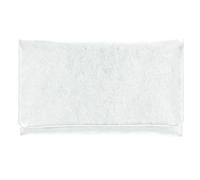 abro Leather Mimosa Clutch Bag S White / Whitegold