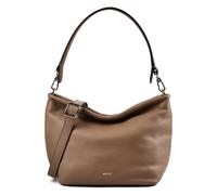 Abro Schultertasche Ebony Leder 30 cm Cappuccino Damen