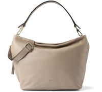 abro Ebony Schultertasche Leder 38 cm weiss