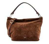 abro Ebony Suede - Beuteltasche 28 cm (wood)