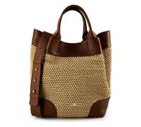 abro Handtasche Essential Medium Raffia Maglia Natural Nut Damen