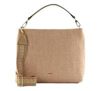 Abro Fabric Raffia Hobo Bag Kaia Rosa