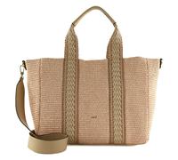 abro Fabric Raffia Shopper Kaia Rosa