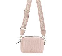 abro Fabric Raffia Shoulder Bag Kaia Rosa