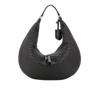 abro Leather Piuma Weaving Hobo Bag Nana Dark Brown