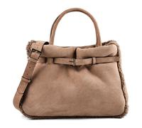 abro Jill Handtasche Leder 35 cm beige
