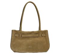 abro Jill Schultertasche Leder 32 cm grün