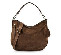 abro Juna Schultertasche Leder 34 cm braun