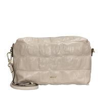 abro Kaia Umhängetasche Leder 22 cm weiss